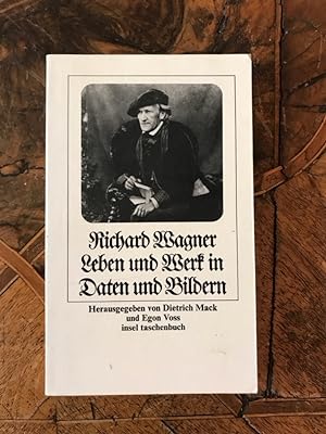 Bild des Verkufers fr Richard Wagner - Leben und Werk in Daten und Bildern zum Verkauf von Antiquariat Liber Antiqua