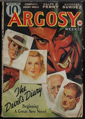 Seller image for ARGOSY Weekly: September, Sept. 30, 1939 ("Lords of Creation"; "Remember Tomorrow") for sale by Books from the Crypt