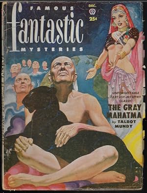 Seller image for FAMOUS FANTASTIC MYSTERIES: December, Dec. 1951 ("The Gray Mahatma") for sale by Books from the Crypt