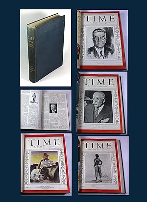 Time: The Weekly Newsmagazine, Volume XVII, Part I, January 5-March 30, 1931 [Time Magazine Bound...