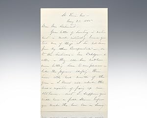 William T. Sherman Autograph Letter Signed.