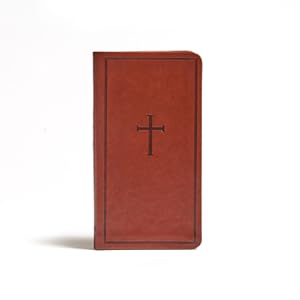 Seller image for CSB Single-Column Pocket New Testament, Brown Leathertouch (Leather / Fine Binding) for sale by BargainBookStores