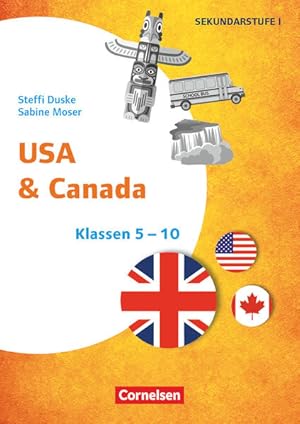 Bild des Verkufers fr Themenhefte Fremdsprachen SEK - Englisch - Klasse 5-10: USA & Canada - Kopiervorlagen zum Verkauf von Studibuch