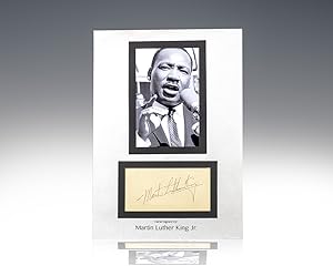 Martin Luther King Jr. Signature.