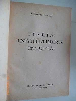 ITALIA INGHILTERRA ETIOPIA