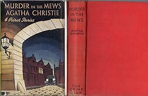 Murder In the Mews - UK Collins 1940 3rd Printing in Original Orange Boards N-FINE UNREAD w/Origi...
