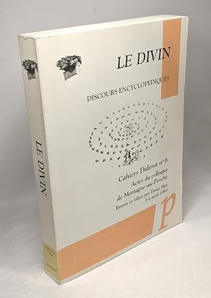 Le Divin: Actes Du Colloque De Mortagne-au-perche Avril 1993 (Varia Paradigme Band 17)