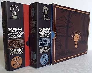 Bild des Verkufers fr The Complete Peanuts 1950-1954 2 Volume Box Set - Hardcovers in Slipcase zum Verkauf von The Wild Muse