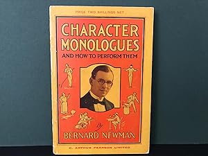 Character Monologues and How to Perform Them
