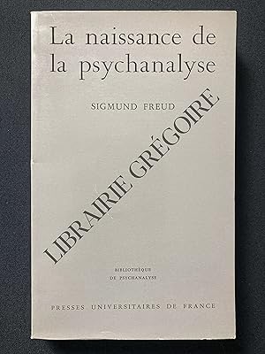 Image du vendeur pour LA NAISSANCE DE LA PSYCHANALYSE mis en vente par Yves Grgoire