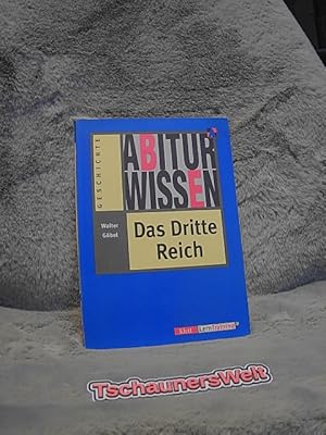 Bild des Verkufers fr Abiturwissen Das Dritte Reich. Abiturwissen : Geschichte; Klett LernTraining zum Verkauf von TschaunersWelt