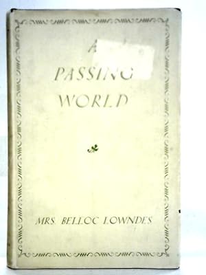 Image du vendeur pour A Passing World mis en vente par World of Rare Books