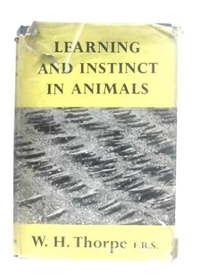 Imagen del vendedor de Learning and Instinct in Animals a la venta por World of Rare Books