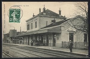 Ansichtskarte Commercy, La Gare, Innenansicht des Bahnhofs
