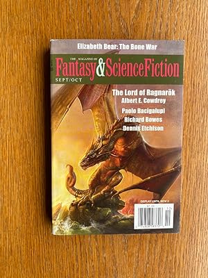 Fantasy and Science Fiction September / October 2015