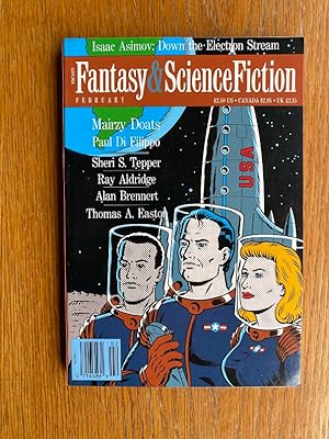 Seller image for Fantasy and Science Fiction February 1991 for sale by Scene of the Crime, ABAC, IOBA