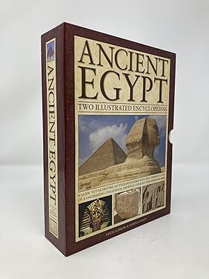 Image du vendeur pour Ancient Egypt: Two Illustrated Encyclopedias: A guide to the history, mythology, sacred sites and everyday lives of a fascinating civilization, shown in over 850 vivid photographs mis en vente par Southampton Books