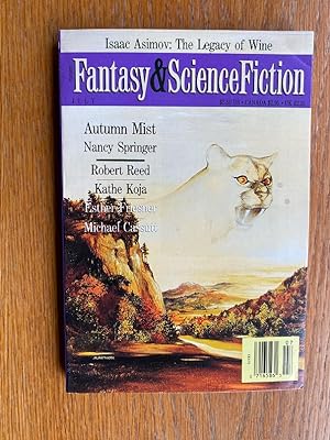 Seller image for Fantasy and Science Fiction July 1991 for sale by Scene of the Crime, ABAC, IOBA