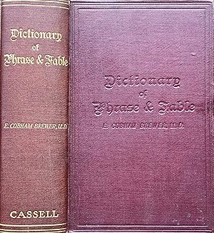 Imagen del vendedor de Dictionary of phrase and fable a la venta por Acanthophyllum Books