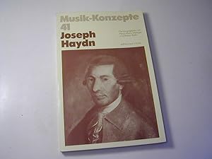 Image du vendeur pour Joseph Haydn / Musik-Konzepte 41 mis en vente par Antiquariat Fuchseck