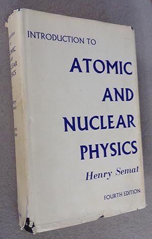 Seller image for Introduction to Atomic and Nuclear Physics for sale by Baggins Book Bazaar Ltd