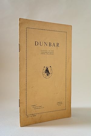 Dunbar: Journal of the Snaresbrook Riding School Fellowship