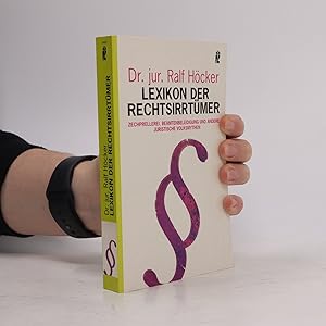 Bild des Verkufers fr Lexikon der Rechtsirrtu?mer zum Verkauf von Bookbot