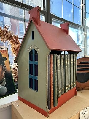 Imagen del vendedor de My Bookhouse: 1920s Set of Illustrated Children's Classics in Original Wooden Book House a la venta por Hudson Valley Books for Humanity