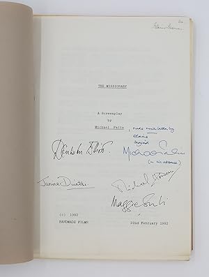 Seller image for THE MISSIONARY Revised Shooting Script. Signed. for sale by LUCIUS BOOKS (ABA, ILAB, PBFA)
