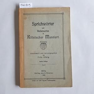 Bild des Verkufers fr Sprichwrter und Redensarten in klnischer Mundart zum Verkauf von Gebrauchtbcherlogistik  H.J. Lauterbach