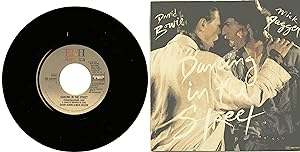 "David BOWIE & Mick JAGGER" Dancing in the street / Instr. / SP 45tours original italien EMI AMER...