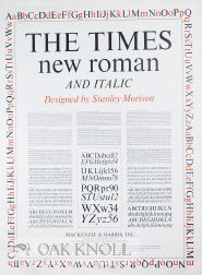 TIMES NEW ROMAN AND ITALIC.|THE