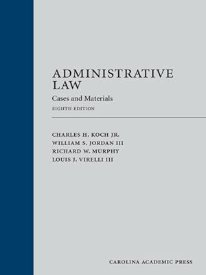 Immagine del venditore per Administrative Law : Cases and Materials venduto da GreatBookPricesUK