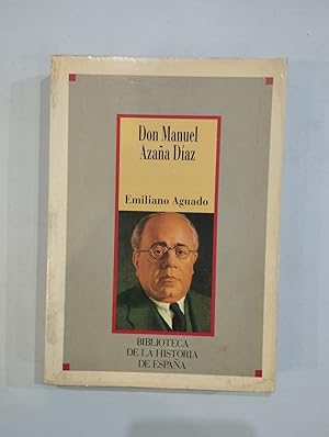 Image du vendeur pour Don Manuel Azaa Daz mis en vente par Saturnlia Llibreria