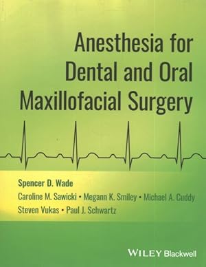 Bild des Verkufers fr Anesthesia for Dental and Oral Maxillofacial Surgery zum Verkauf von GreatBookPrices
