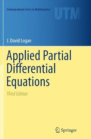 Imagen del vendedor de Applied Partial Differential Equations a la venta por GreatBookPrices