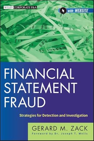 Image du vendeur pour Financial Statement Fraud : Strategies for Detection and Investigation mis en vente par GreatBookPrices