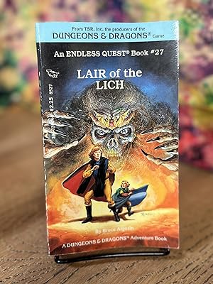 Immagine del venditore per Lair of the Lich (An Endless Quest Book #27) venduto da Chamblin Bookmine