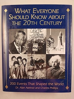 Bild des Verkufers fr What Everyone Should Know About The 20th Century 200 Events that Shaped the World zum Verkauf von WellRead Books A.B.A.A.