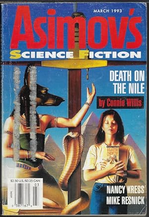 Immagine del venditore per Isaac ASIMOV'S Science Fiction: March, Mar. 1993 venduto da Books from the Crypt