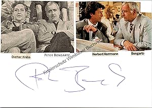 Bild des Verkufers fr Original Autogramm Peter Bongartz /// Autograph signiert signed signee zum Verkauf von Antiquariat im Kaiserviertel | Wimbauer Buchversand
