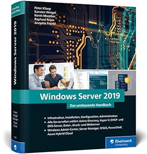 Immagine del venditore per Windows Server 2019: Das umfassende Handbuch von den Microsoft-Experten. Praxiswissen fr alle Windows-Administratoren venduto da buchlando-buchankauf