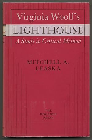 Imagen del vendedor de Virginia Woolf's Lighthouse: A Study in Critical Method a la venta por Between the Covers-Rare Books, Inc. ABAA