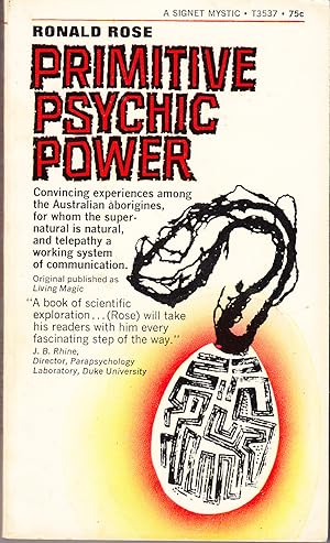 Seller image for Primitive Psychic Power for sale by John Thompson