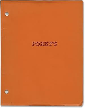 Bild des Verkufers fr Porky's (Original screenplay for the 1981 film) zum Verkauf von Royal Books, Inc., ABAA