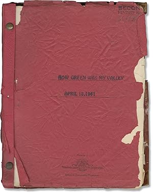 Seller image for How Green Was My Valley (Original screenplay for the 1941 film) for sale by Royal Books, Inc., ABAA
