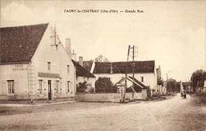 Ansichtskarte / Postkarte Pagny-le-Chateau Côte-dOr, Teilansicht, Grande Rue