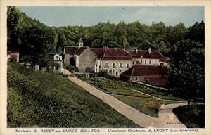 Ansichtskarte / Postkarte Recey sur Ource Côte d'Or, L'ancienne Chartreuse de Lugny, vue interieure