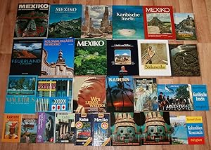 29 Reiseführer, Reiseberichte, Bildbände - SÜDAMERIKA, MITTELAMERIKA, Karibik, Mexiko u.a.