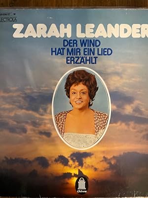 Zarah Leander - Der Wind Hat Mir Ein Lied Erzählt - Odeon - 1 C 148-30 056/57 M, EMI Electrola - ...